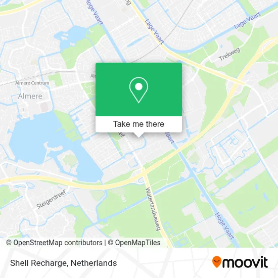 Shell Recharge map