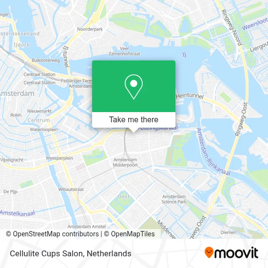 Cellulite Cups Salon map