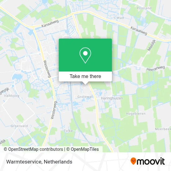 Warmteservice map