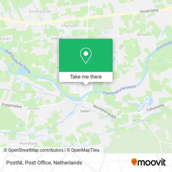 Postnl Postkantoor map