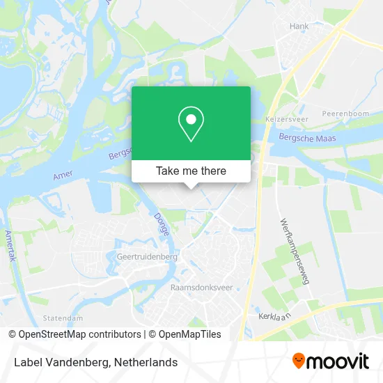 Label Vandenberg map