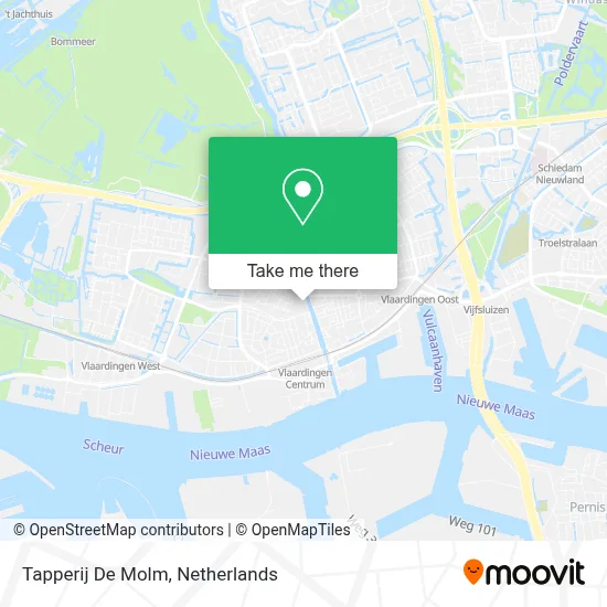 Tapperij De Molm map