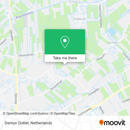 Demyx Outlet map