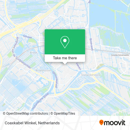 Coaxkabel Winkel map