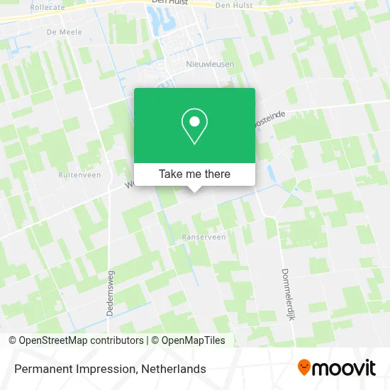 Permanent Impression map