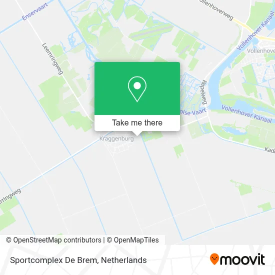 Sportcomplex De Brem map