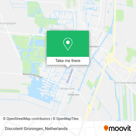 Discotent Groningen map