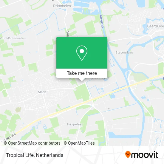 Tropical Life map