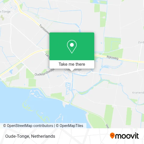 Oude-Tonge map