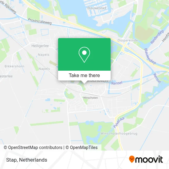 Stap map