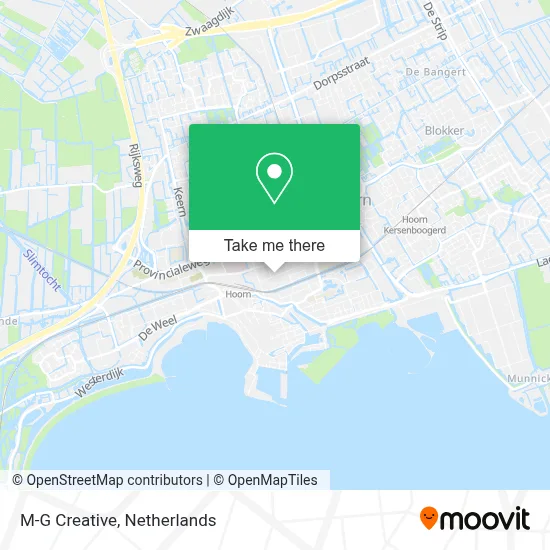 M-G Creative map
