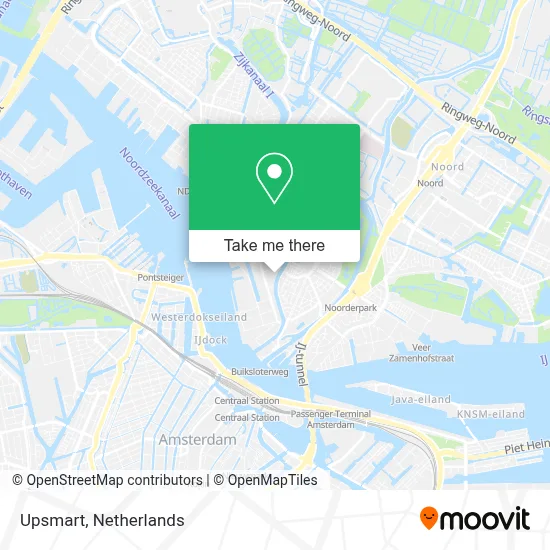 Upsmart map