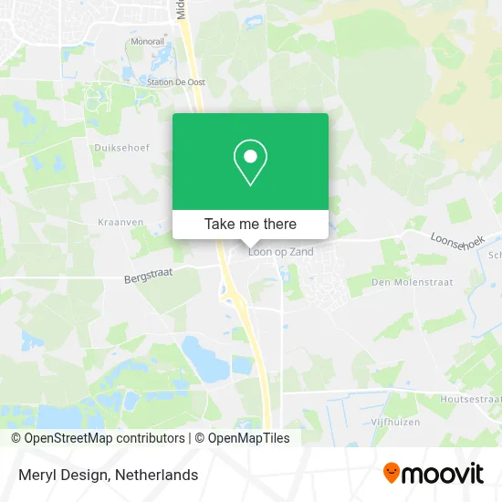 Meryl Design map