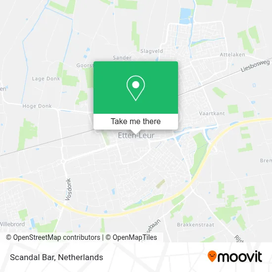 Scandal Bar map