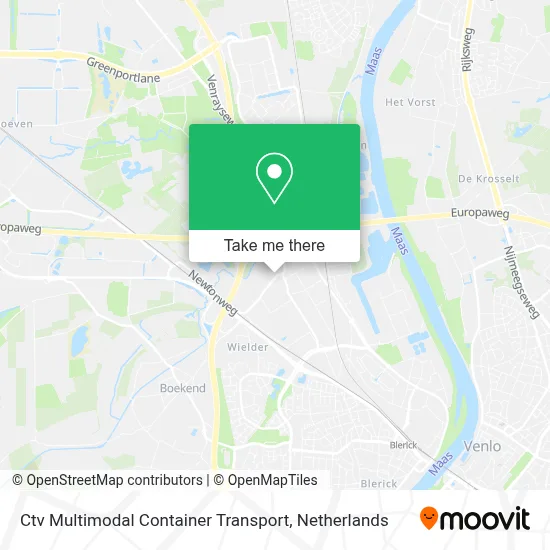 Ctv Multimodal Container Transport Karte