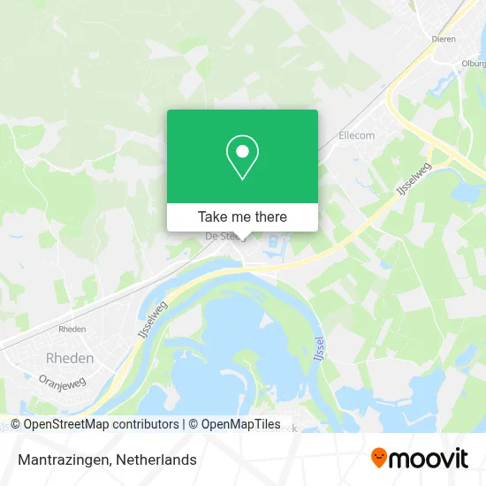 Mantrazingen map