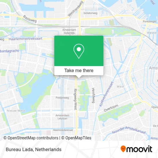 Bureau Lada map