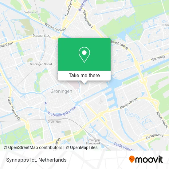 Synnapps Ict map