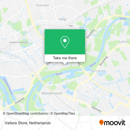 Vallera Store map