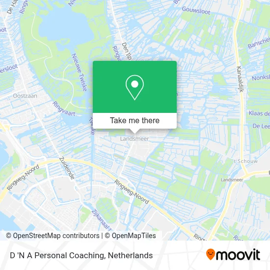 D 'N A Personal Coaching map