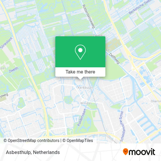 Asbesthulp map