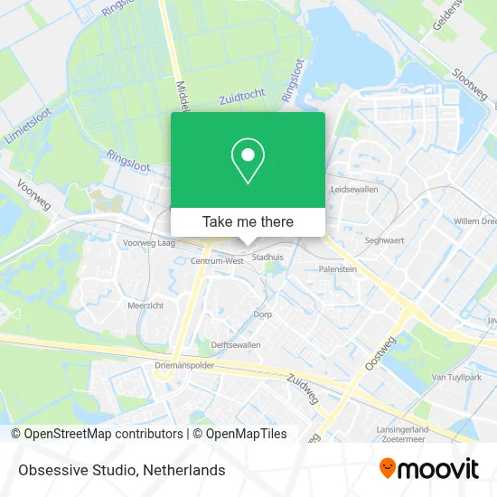 Obsessive Studio map