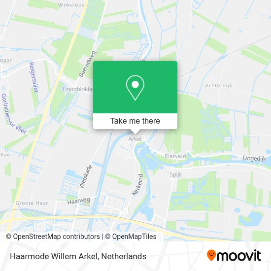 Haarmode Willem Arkel map