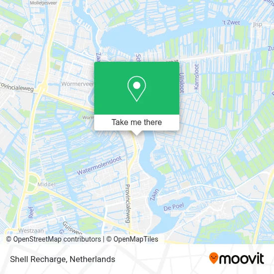Shell Recharge map
