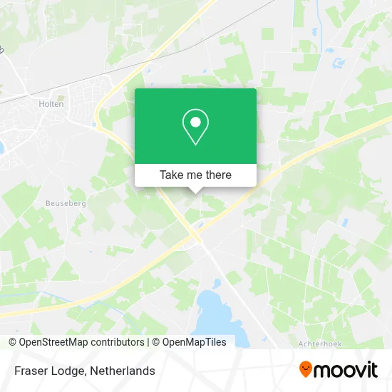 Fraser Lodge map