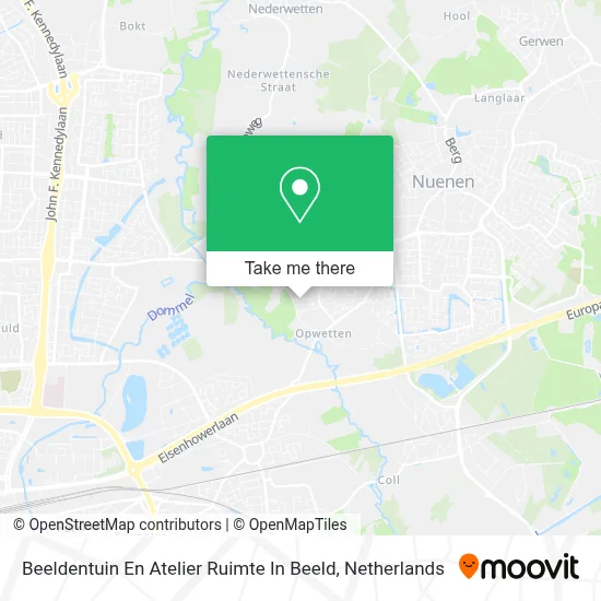 Beeldentuin  En Atelier Ruimte In Beeld Karte