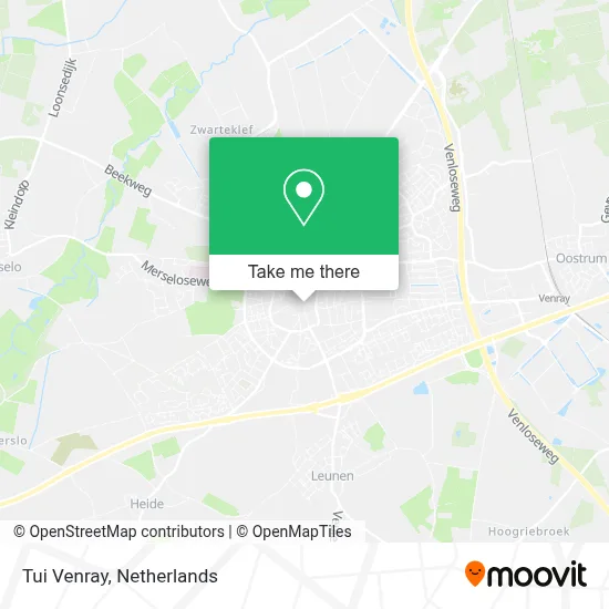 Tui Venray map