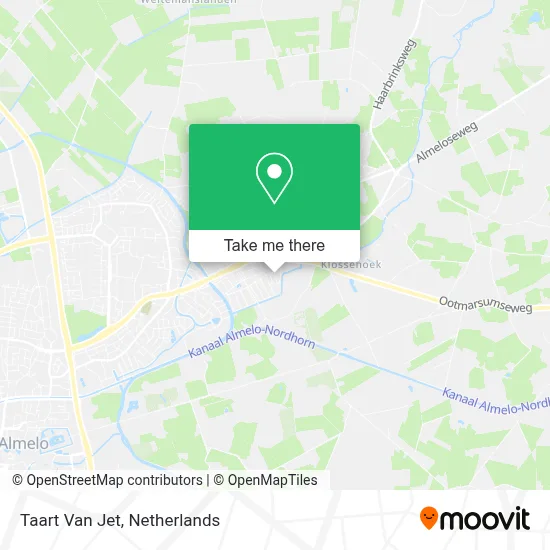 Taart Van Jet map