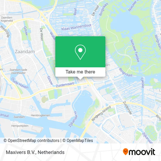 Maxivers B.V. map