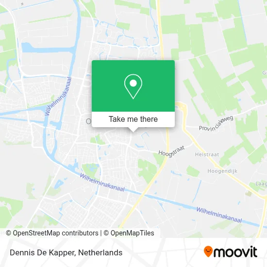 Dennis De Kapper map