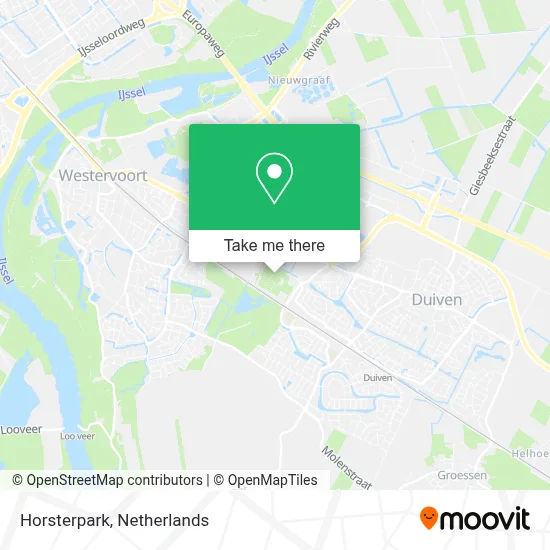 Horsterpark map