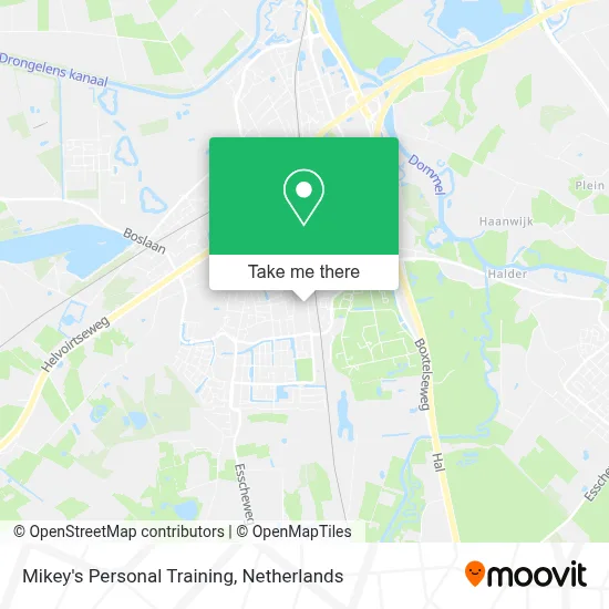 Mikey's Personal Training map