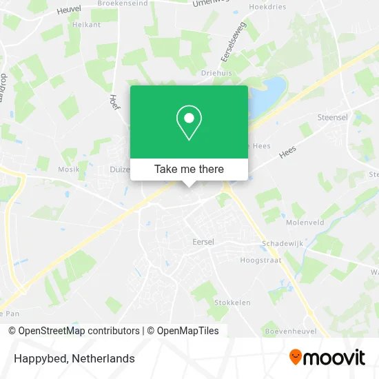 Happybed map