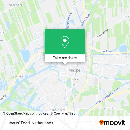 Huberts' Food map