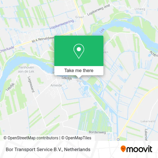 Bor Transport Service B.V. map