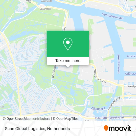 Scan Global Logistics Karte