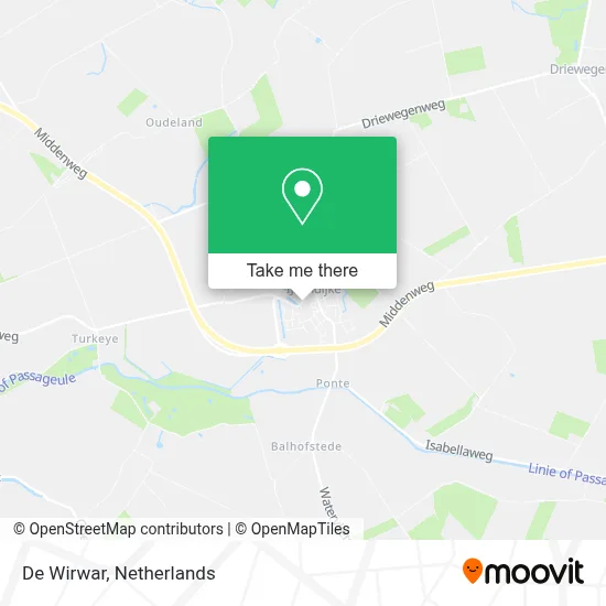 De Wirwar map