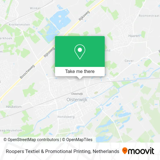 Roopers Textiel & Promotional Printing map