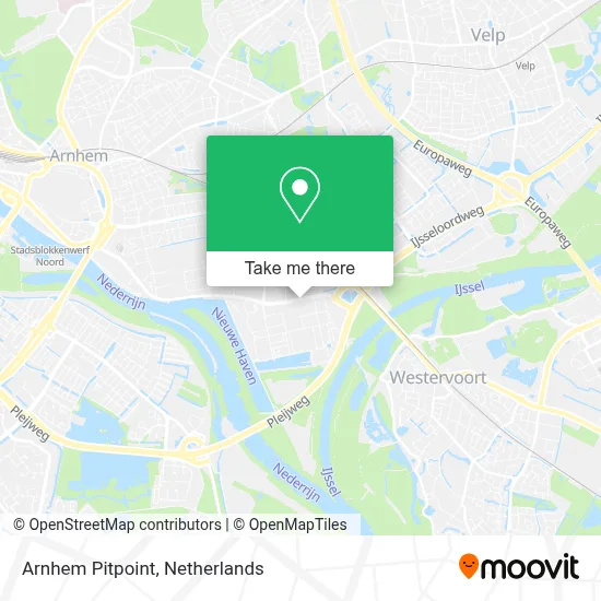 Arnhem Pitpoint map