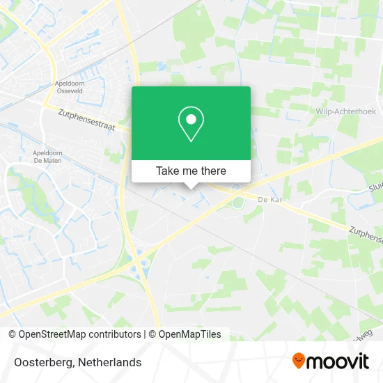 Oosterberg map