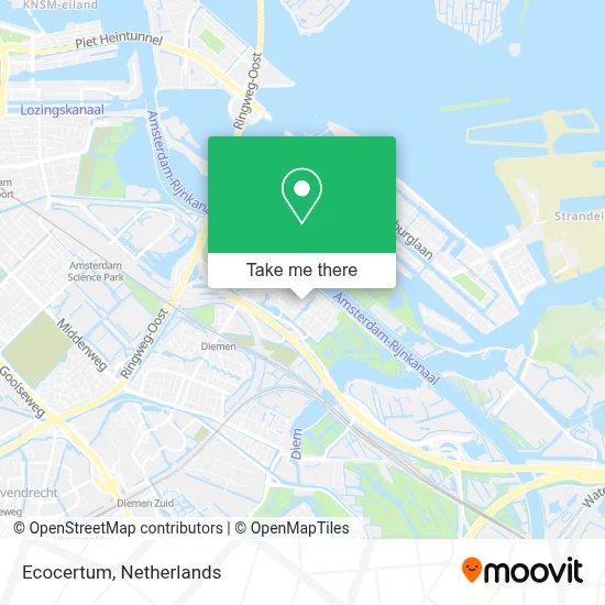 Ecocertum map