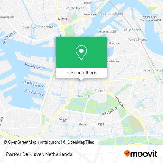 Partou De Klaver map