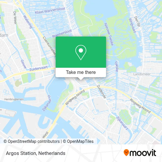 Argos Station map
