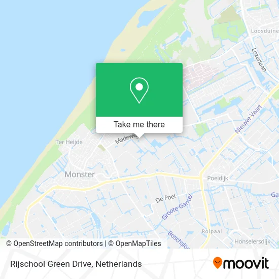 Rijschool Green Drive map