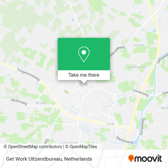 Get Work Uitzendbureau map
