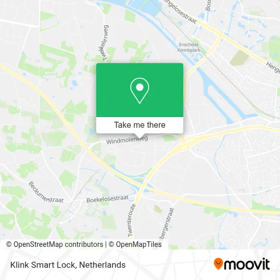 Klink Smart Lock map